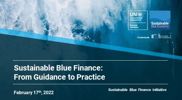 Presentation of NEOLINE's case study to United Nations Environment Programme Finance Initiative (UNEP FI) : "Sustainable Blue Finance : from guidance to practice"