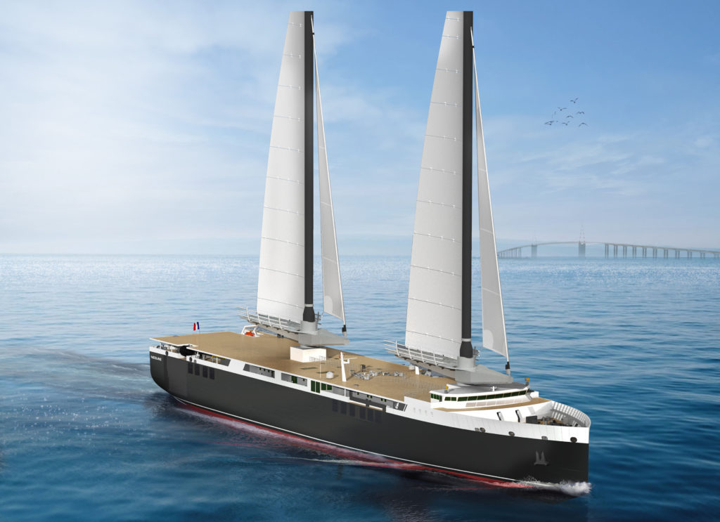 Corsica Ferries invests in NEOLINE Armateur, to co-finance its first Neoliner, a ro-ro cargo ship powered mainly by wind