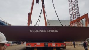 Neoliner Origin Keel Laying 02142024