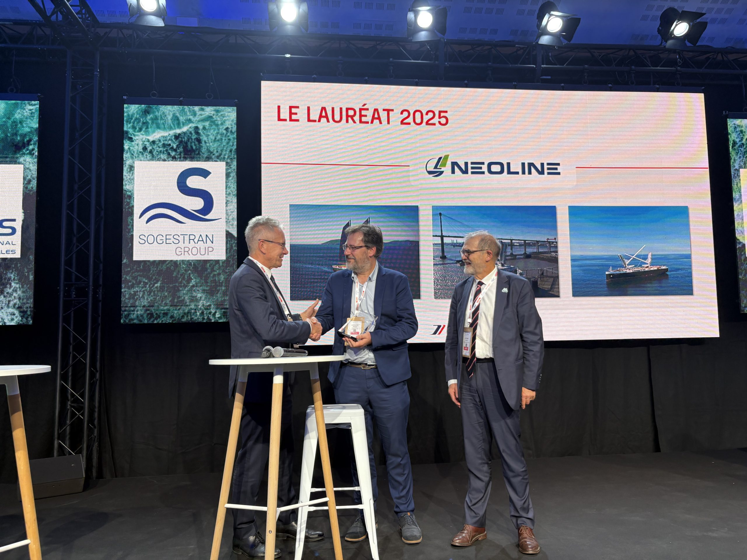 Neoline prix trophée Charte Bleur Armateurs de France 2025